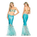 The Little Mermaid Costumes, Blue Mermaid Cosplay Costume for Party